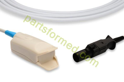 Sensor adulto reutilizável de SpO2 com clipe de dedo para monitores de pacientes Dixtal Novametrix