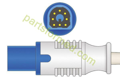 Sensor SpO2 com clipe de ouvido adulto reutilizável para monitores de pacientes Philips (Oximax Tech) 
