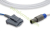 Reusable adult silicone soft tip SpO2 Sensor for Edan (Oximax tech) patient monitors