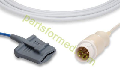 Sensor de SpO2 con punta blanda de silicona reutilizable para adultos para monitores de pacientes MEK (Mek tech)