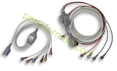 Кабель для 12-канального ЭКГ, AAMI для дефибрилляторов ZOLL X-Series 8300-0802-01